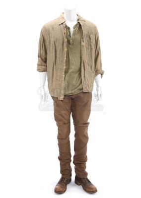 Lot # 132 - The Divergent Series: Insurgent (2015): Tobias "Four" Eaton's Stunt Amity Refugee Camp Costume