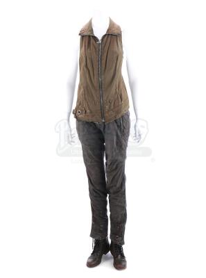 Lot # 227 - The Divergent Series: Allegiant (2016): Beatrice "Tris" Prior's Stunt Rain-Stained Fringe Costume