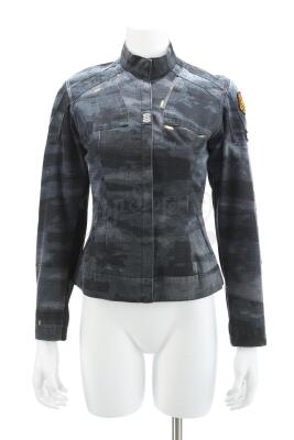 Lot # 260 - The Divergent Series: Allegiant (2016): Stunt Gray Fringe Mission Tactical Jacket