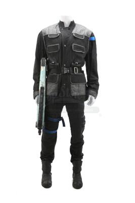 Lot # 294 - The Divergent Series: Allegiant (2016): Erudite Soldier Costume With Gun