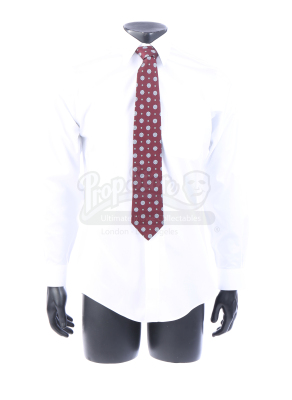 Lot # 16: George W. Bush's Iraq War Agreement Shirt and Tie