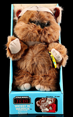 Lot # 9: Wicket W. Warrick Plush Figure [Kazanjian Collection]