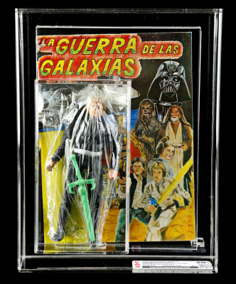 Lot # 37: Mexican 5" Luke Skywalker Jedi Knight CAS 60+