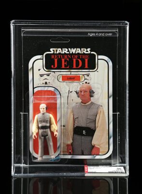 Lot # 64: UK Lobot ROTJ48A AFA 90 [Toy Toni]