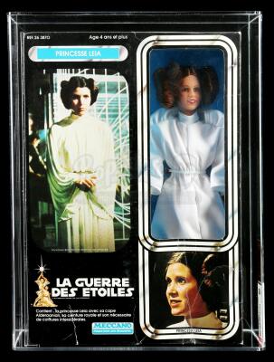 Lot # 73: French "Princesse Leia" Large Size Action Figure AFA 50