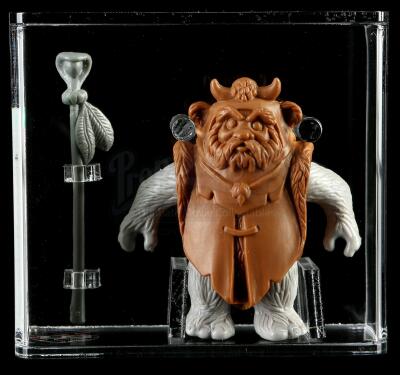 Lot # 118: Unproduced Ewoks Chief Chirpa AFA 85