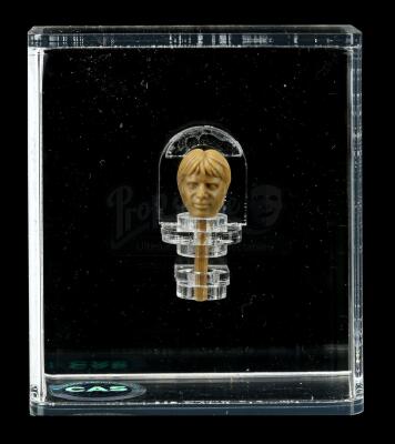 Lot # 134: Han Solo (Large Head) Carbalon Hardcopy with Stem CAS Archived