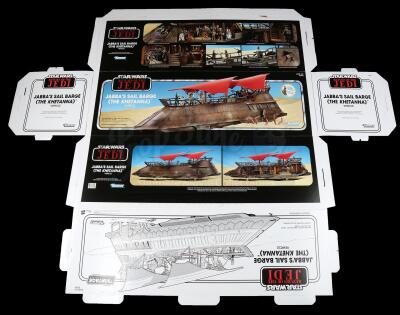 Lot # 179: Jabba the Hutt's Khetanna Sail Barge Box Flat