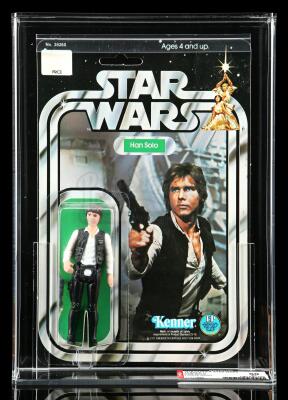 Lot # 189: Han Solo (Large Head) SW12C AFA 60