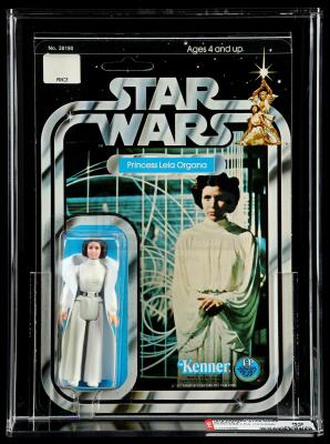 Lot # 190: Princess Leia Organa SW20A AFA 80