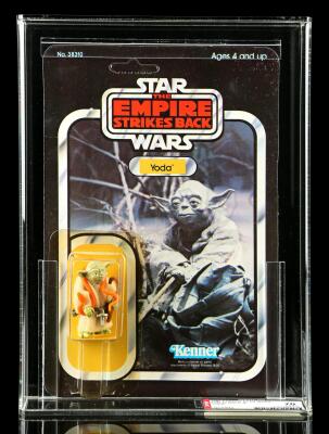 Lot # 206: Yoda (Orange Snake) ESB32B AFA 70Y