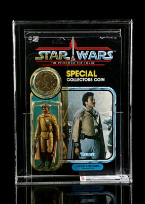 Lot # 243: Lando Calrissian (General Pilot) POTF92A CAS 70Y+