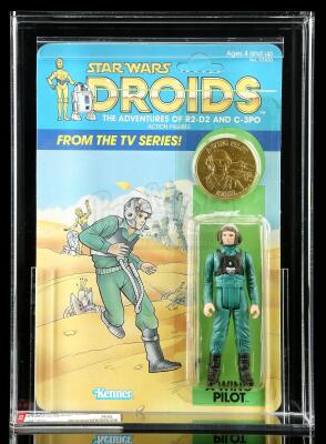 Lot # 254: A-Wing Pilot DROIDS12A AFA 80Y