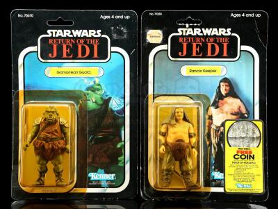 Lot # 276: Gamorrean Guard ROTJ77A and Rancor Keeper ROTJ77A