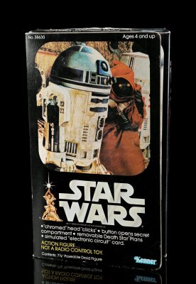 Lot # 299: Artoo-Detoo (R2-D2) Large Size Action Figure - Unused [Kazanjian Collection]