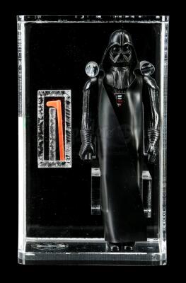 Lot # 308: Loose Darth Vader with Double-Telescoping Lightaber AFA NG