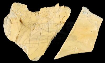 Lot # 375: Two Krayt Dragon Bone Pieces