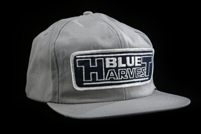 Lot # 402: Blue Harvest Crew Hat [Kazanjian Collection]