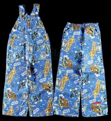 Lot # 433: Child Pajama Bottoms and Child-Size Overalls