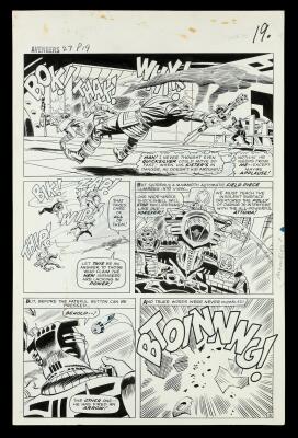 Lot # 443: Avengers #27 p.19