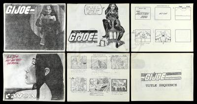 Lot # 471: Six G.I. Joe Storyboards (with Title Sequence)