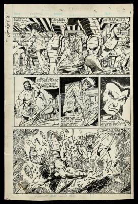 Lot # 482: The Rampaging Hulk (Marvel Treasury Edition) #26 p.5