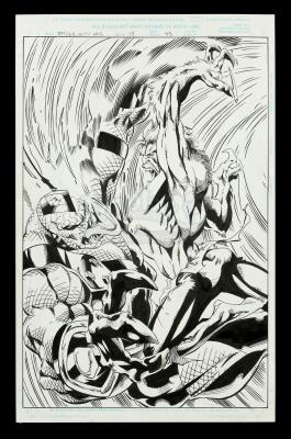 Lot # 512: Spider-Man Unlimited #15 p.49 Splash