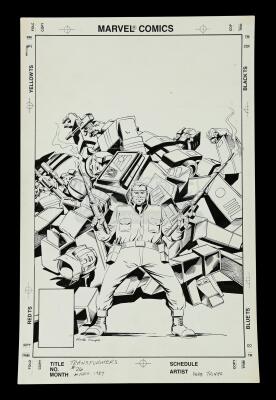 Lot # 527: Transformers #26 Cover (Mechanic's First Appearance)