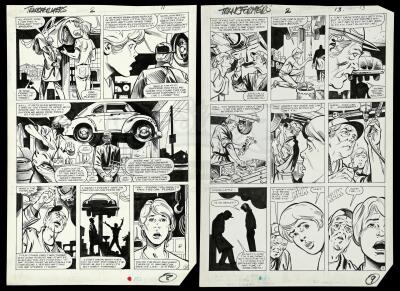 Lot # 528: Transformers #2 p.8-9 (Bumblebee's Reveal)