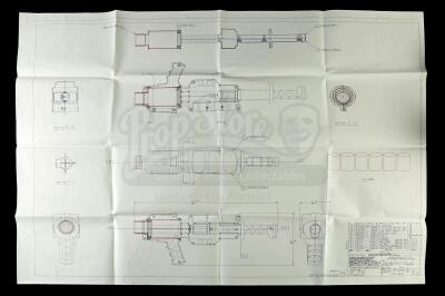 Lot # 617: "Ghostbuster's Pop Gun" CAD Print