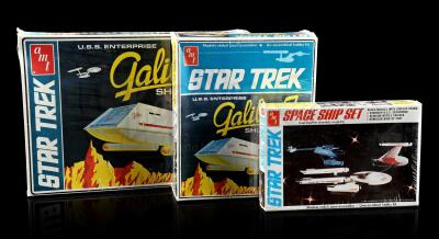 Lot # 628: Three Space Ship Model Kits - Sealed