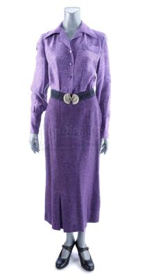 Lot # 84: THE HOUSE WITH A CLOCK IN ITS WALLS - Florence Zimmerman's (Cate Blanchett) Purple Costume