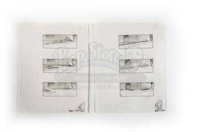 Lot #279 - GHOSTBUSTERS 2 (1989) - Hand-Drawn Character Designs and Storyboards