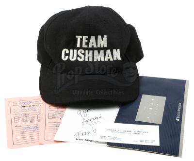 Lot #391 - JERRY MAGUIRE (1996) - Team Cushman Hat and Accessories