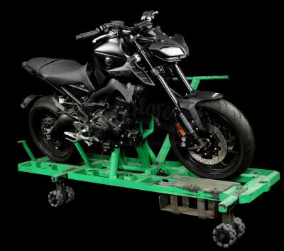 Lot #401 - JOHN WICK: CHAPTER 3 - PARABELLUM (2019) - Verrazzano Bridge Chase SFX Insert Shot Yamaha MT-09 Motorcycle Rig