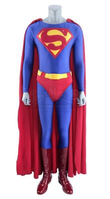 Lot #449 - LOIS & CLARK: THE NEW ADVENTURES OF SUPERMAN (T.V. SERIES 1993-1997) - Clark Kent's (Dean Cain) Superman Costume