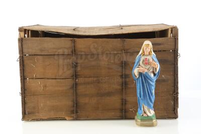 Lot #456 - LOST (T.V. SERIES, 2004-2010) - Pair of Crated Virgin Mary Statues