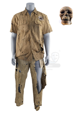 Lot #458 - LOST (T.V. SERIES 2007) - Dharma Uniform and Burnt Skull