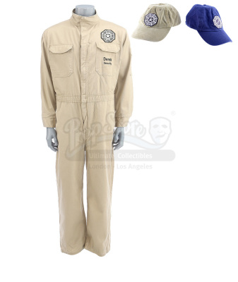 Lot #459 - LOST (T.V. SERIES 2004-2010) - Dharma Security Jumpsuit and Dharma Hats