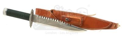 Lot #544 - FIRST BLOOD (1982) - Jimmy Lile First Edition Rambo (Sylvester Stallone) First Blood Knife With Sheath and Sharpening Stone #8 of 13