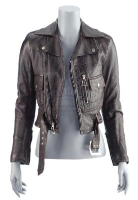 Lot #809 - TOMB RAIDER (2018) - Lara Croft's (Alicia Vikander) Leather Jacket