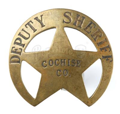 Lot #810 - TOMBSTONE (1993) - Cochise County Deputy Sheriff Badge