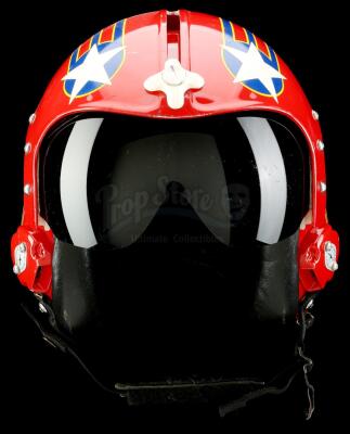 Lot #814 - TOP GUN (1986) - Leonard "Wolfman" Wolfe's (Barry Tubb) Fighter Pilot Helmet