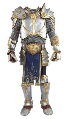 Lot #850 - WARCRAFT (2016) - King Llane's (Dominic Cooper) Flashback Battle Armor