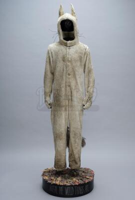 Lot #853 - WHERE THE WILD THINGS ARE (2009) - Max's (Max Records) Wolf Costume Display