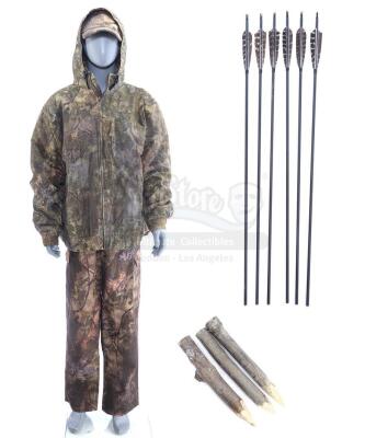 Lot # 7: Marvel's The Punisher (TV Series) - Gunner Henderson's Woods Costume and Stunt Weapons