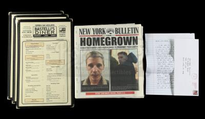 Lot # 57: Marvel's The Punisher (TV Series) - Paper Accessories Set