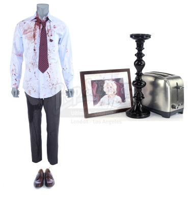 Lot # 71: Marvel's The Punisher (TV Series) - Carson Wolf's Bloodied Costume and Accessories