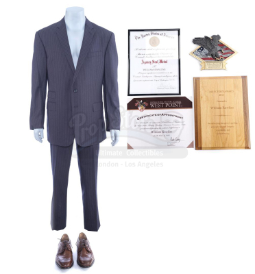 Lot # 78: Marvel's The Punisher (TV Series) - William Rawlins's Class Speech Costume Components and Awards