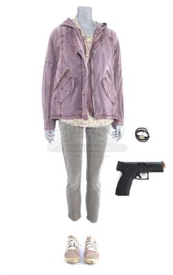 Lot # 185: Marvel's The Punisher (TV Series) - Amy Bendix's Stakeout Costume and Stunt Handgun